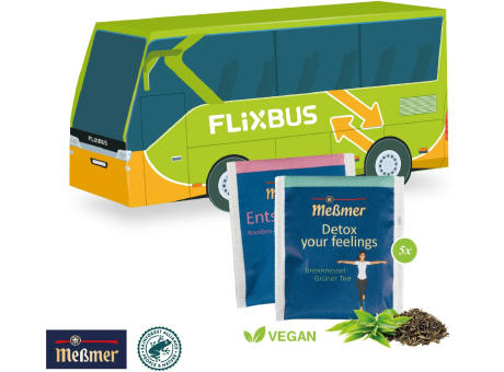 3D Präsent "Bus" mit Meßmer Werbeartikel