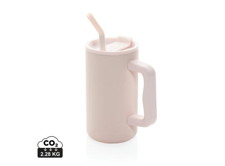 Product image Cube Becher aus RCS recyceltem Stahl 800ml bedrucken