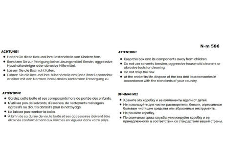 Hitzebeständige Glas-Lunchbox mit Bambusdeckel, Dichtung und 640 ml Volumen Werbeartikel