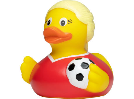 Quietsche-Ente Fußballerin Werbeartikel