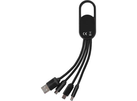 4-in-1-Ladekabelset Idris bedrucken