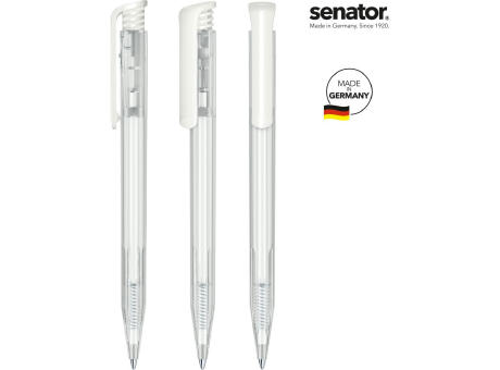 senator Super Hit Clear  Druckkugelschreiber bedrucken