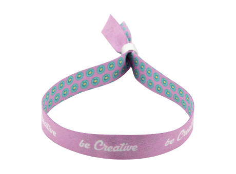 individuelles RPET Festivalarmband SuboWrist Alloy Werbeartikel