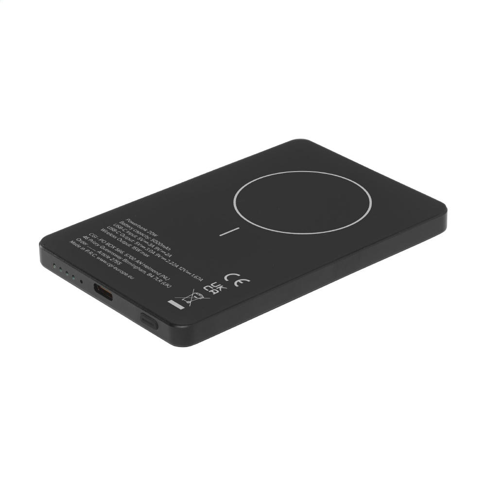 Product image Wireless RCS Recycled Alu Magsafe Powerbank 5000 Werbeartikel