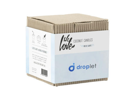 We Love The Planet Coconut Candle Kerze Werbeartikel