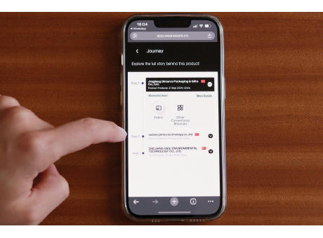 Urban wasserabweisender Flap-Top Rucksack bedrucken