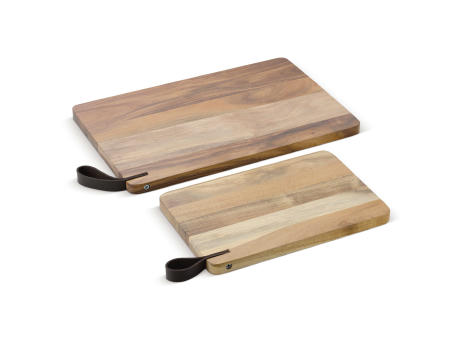 Akazienschneidebrett, 2er Set Werbeartikel