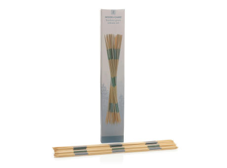 Giant Mikado-Set aus Bambus Werbeartikel