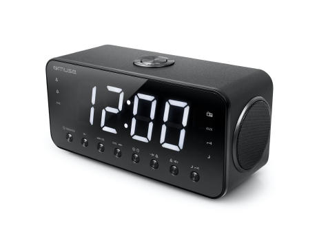 M-192 | Muse Radiowecker FM großes Display Werbeartikel