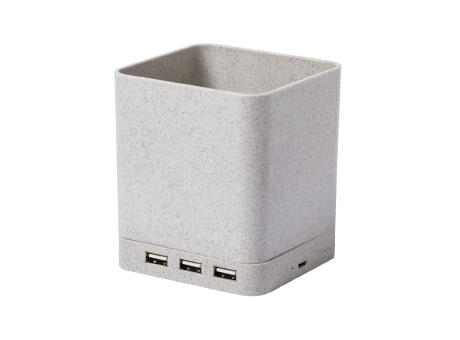 Product image Multifunktionaler Stifteköcher Ampdesk Werbeartikel