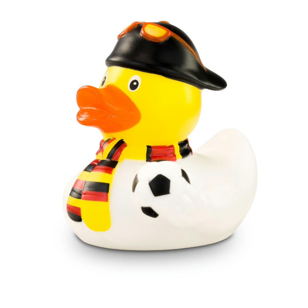 Product image Werbeente Sandro Stadion Schwarz-Rot-Gold Werbeartikel