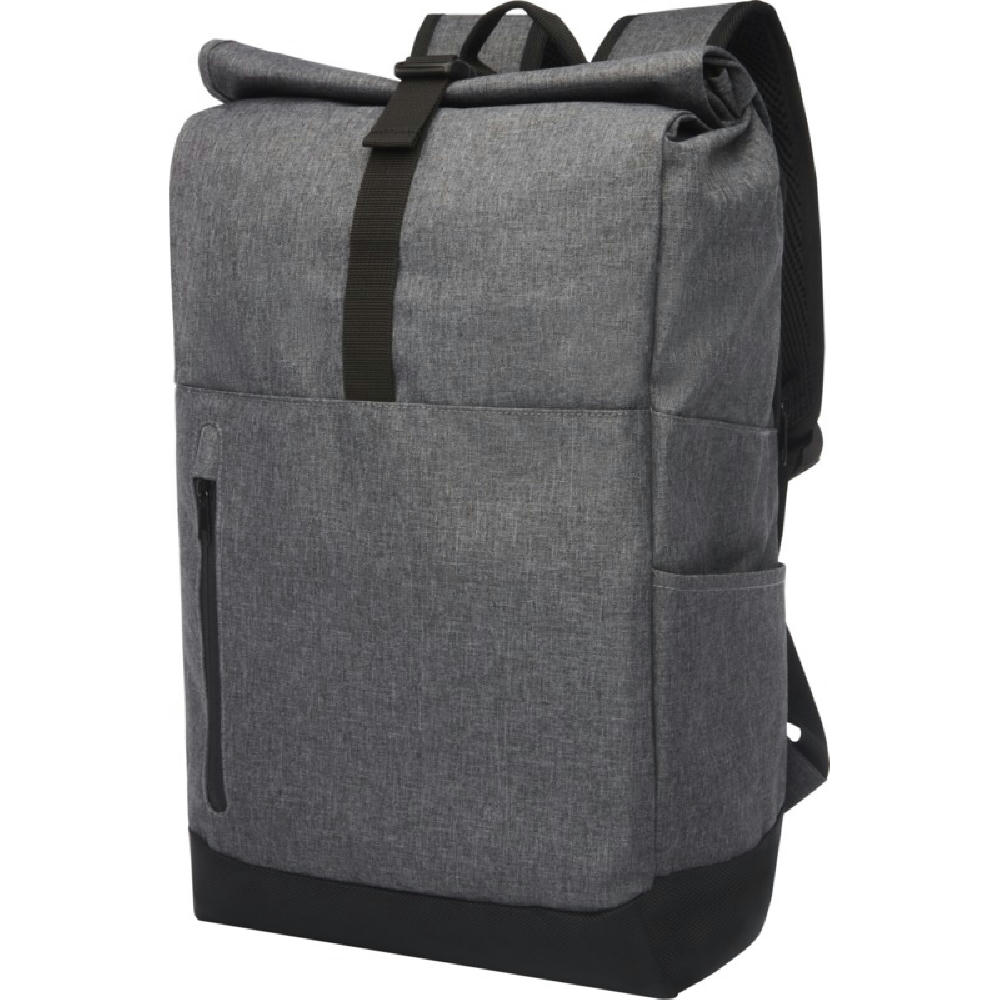 Product image Hoss 15,6" GRS recycelter Rolltop Laptop-Rucksack 12L Werbeartikel