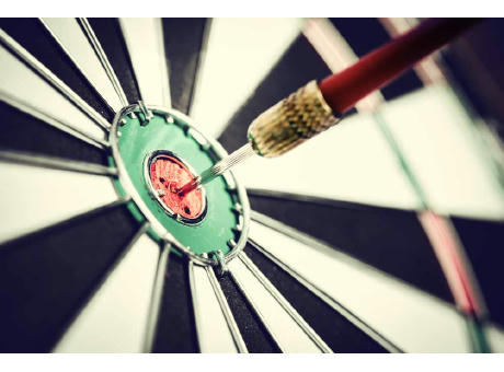 3 Steeldarts Blackstar 21g | indiv. 4c Logo auf Flights + Blister Werbeartikel