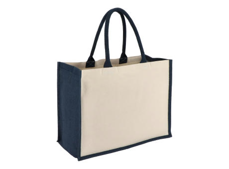 Product image Jute-Baumwolle Tragetasche OEKO-TEX® 42,5 x 19 x 32cm 320g/m² bedrucken