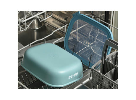 Mepal Mehrzweckbehälter Cirqula rechteckig 2 L Lunchbox bedrucken