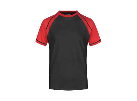 Product image Men's Raglan-T - T-Shirt in sportlicher, zweifarbiger Optik Werbeartikel