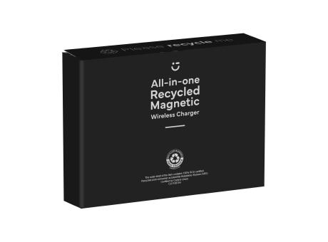 All-in-one RCS Recycled 15W Magnetic Wireless Charger bedrucken