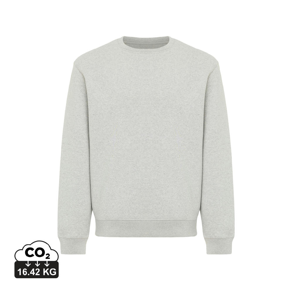 IQONIQ Torla Rundhals-Pullover aus recycelter Baumwolle Werbeartikel