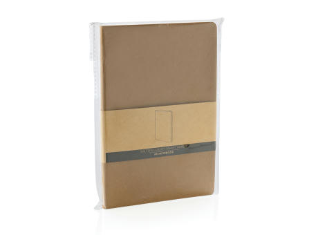Salton Luxus Kraftpapier Notizbuch A5 Werbeartikel