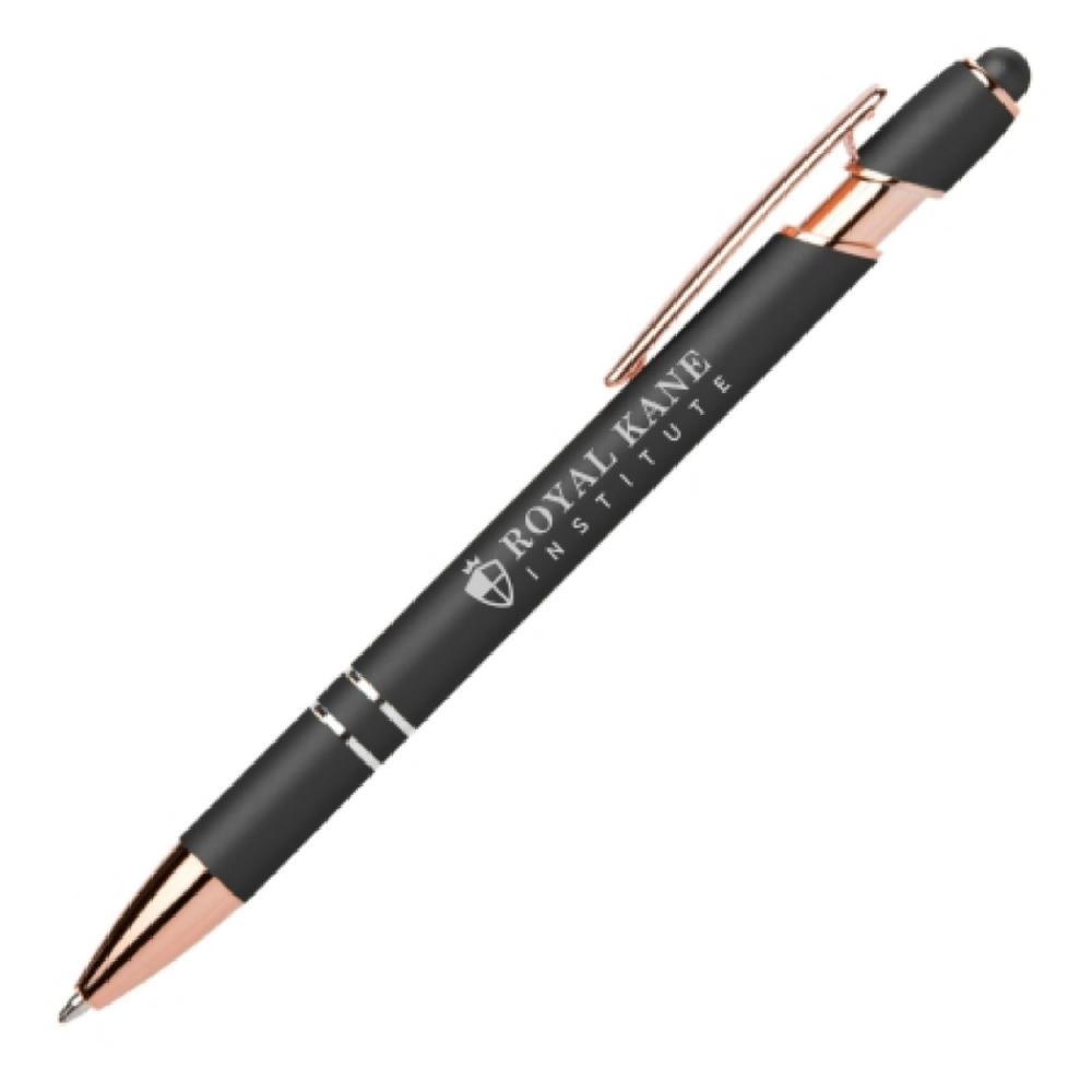 Product image KING Stylus Soft Touch Kugelschreiber mit Laser Gravur Werbeartikel