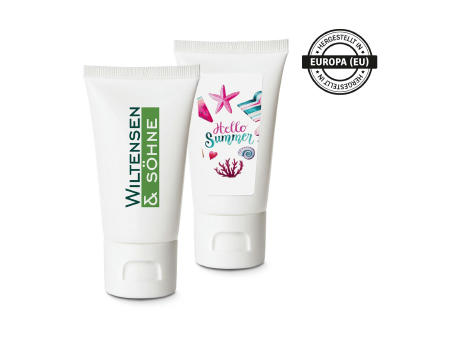 Product image Pflegetube Basic 50 ml - Sonnenlotion LSF 30, wasserfest Werbeartikel