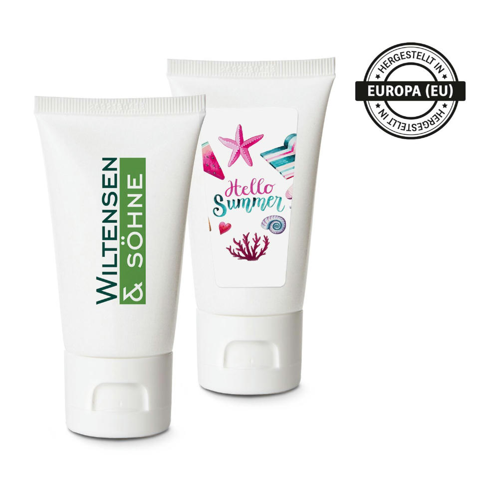 Product image Pflegetube Basic 50 ml - Sonnenlotion LSF 30, wasserfest Werbeartikel