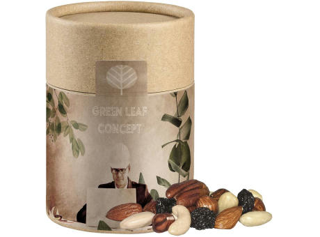 Product image Studentenfutter, ca. 80g, Kraftpapierdose Midi Werbeartikel