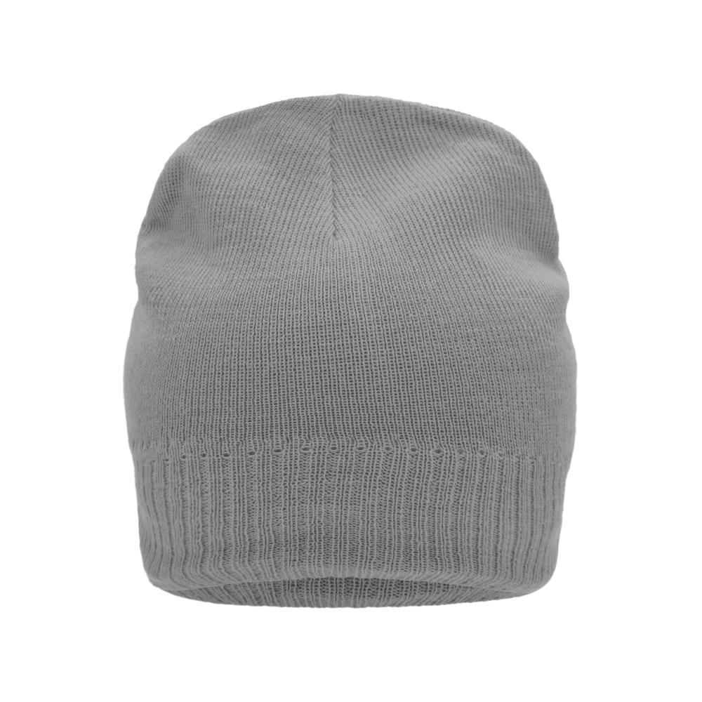 Product image Knitted Beanie with Fleece Inset - Strickmütze mit Fleece Einsatz im Stirnbereich Werbeartikel