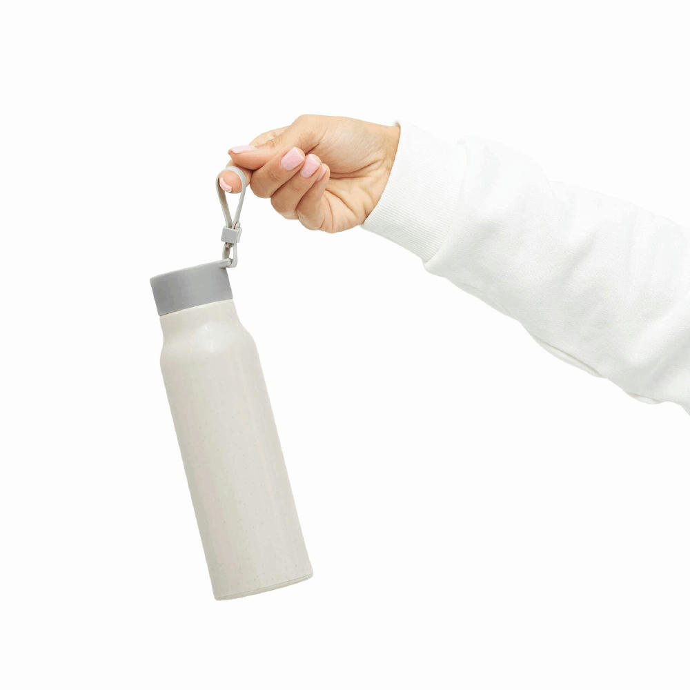 ECO DRINK - Glas-Trinkflaschemit Ummantelung Werbeartikel