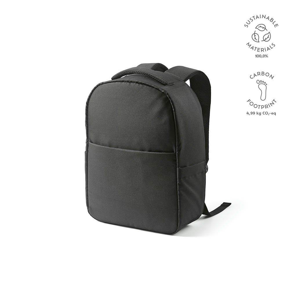 Budapest Laptop Rucksack 16L rPET  Werbeartikel