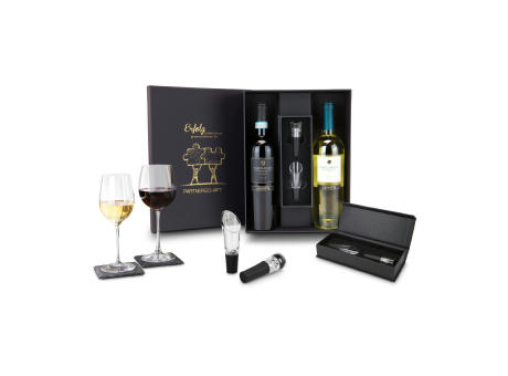 Geschenkset / Präsenteset: Wein-Partnerschaft Werbeartikel
