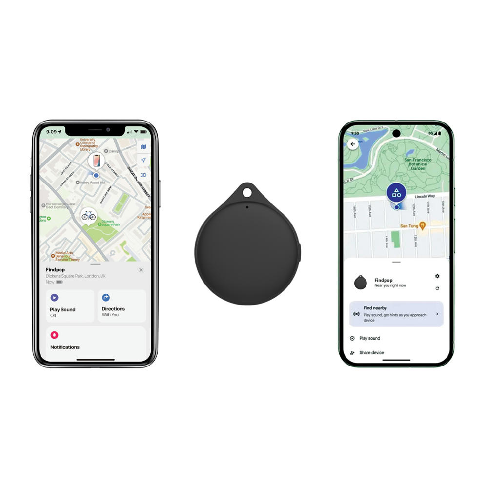 Findpop Dual IPX5 Artikelfinder aus RCS recyceltem ABS Werbeartikel