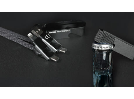 TROIKA Schnellladekabel PRACTICABLE bedrucken