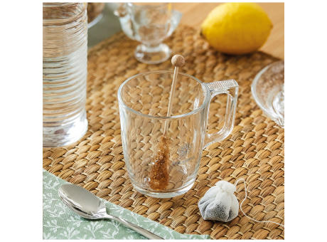 Soluna Tee-/Kaffeeglas 250 ml Werbeartikel