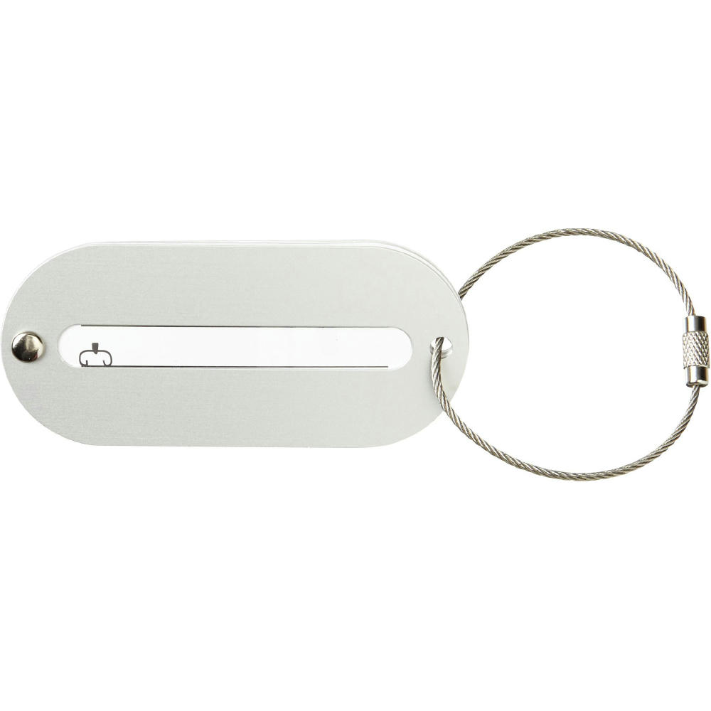 Product image Kofferanhänger aus Metall Isa Werbeartikel