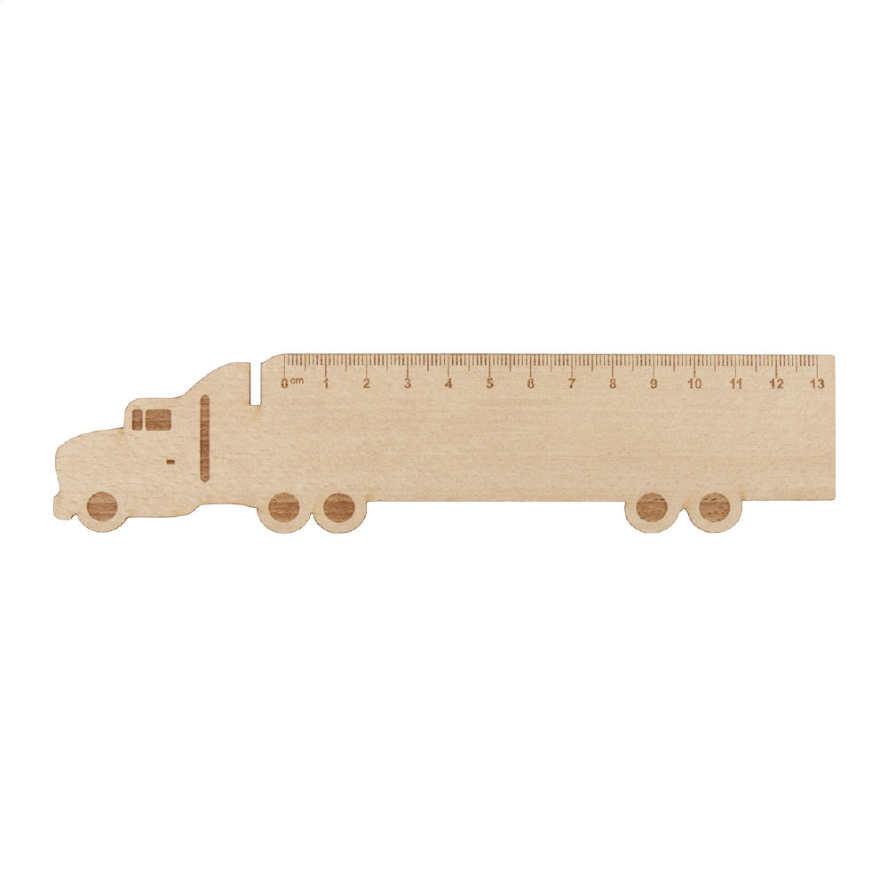 Product image Lineal aus Holz Looney Werbeartikel