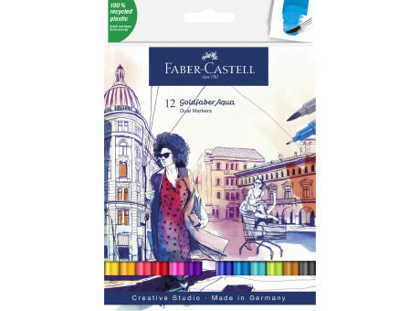 Goldfaber Aqua Dual Marker 12er Set Werbeartikel