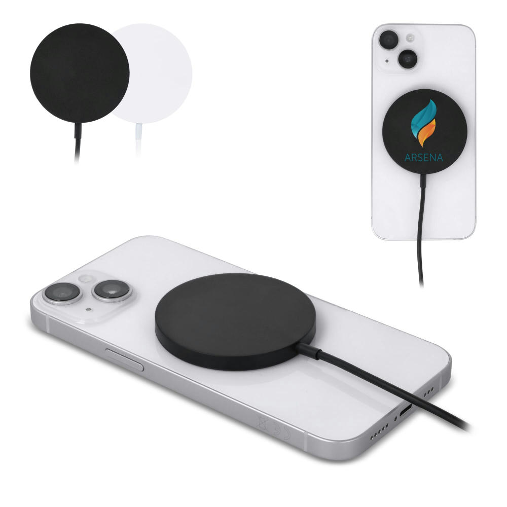 Product image Wireless magnetisches Ladepad 15W Werbeartikel