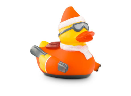 Werbeente Timo Tiefschnee Orange Werbeartikel