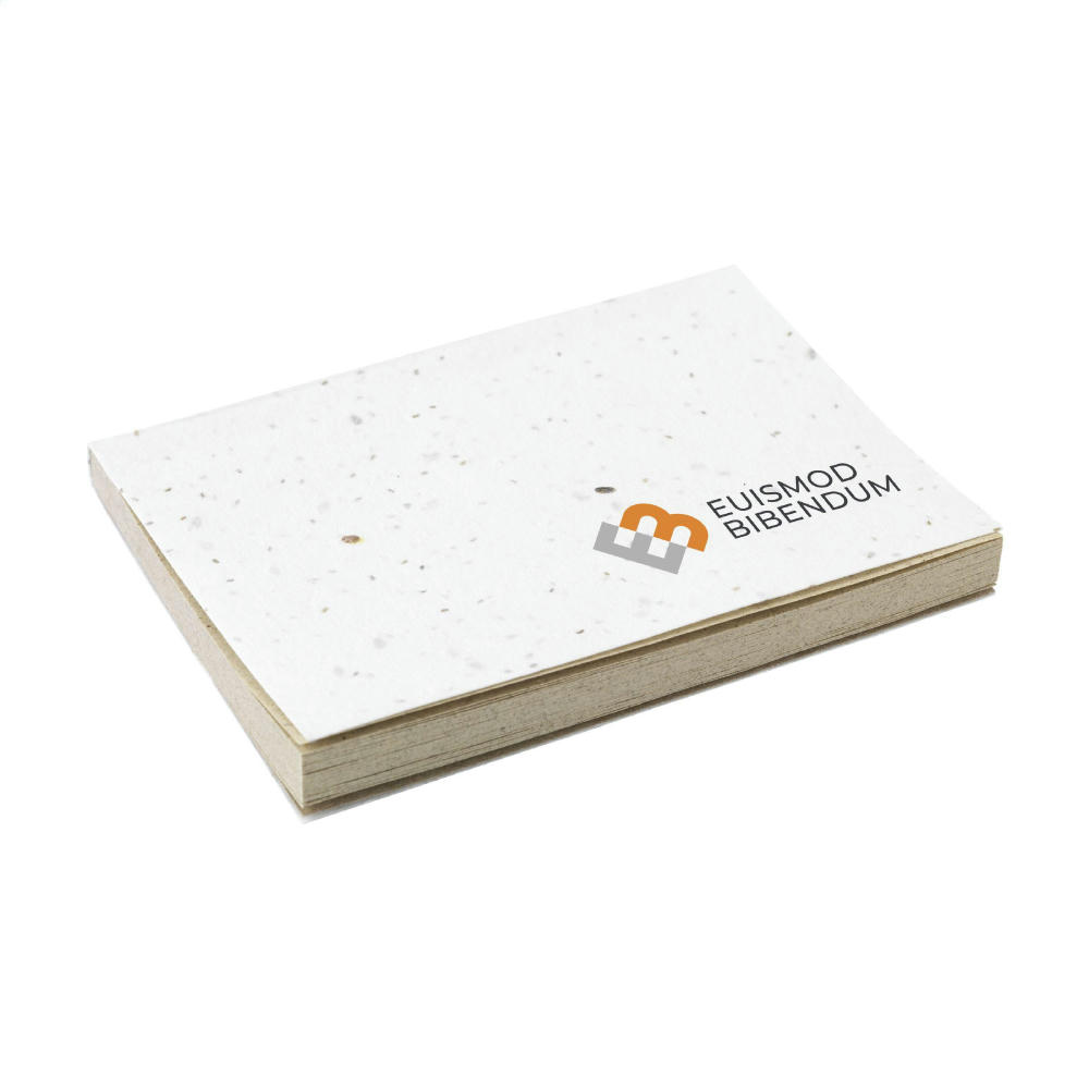 Product image Seed Paper Sticky Notes Notizblock Werbeartikel