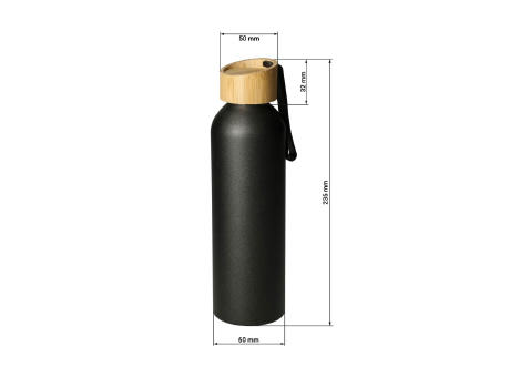 Aluminiumflasche "Bamboo" 0,6 l Werbeartikel