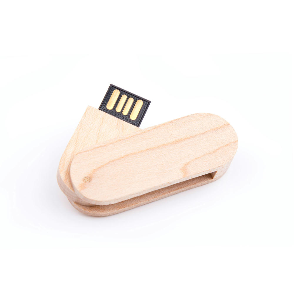 USB Stick Holz Swivel Werbeartikel