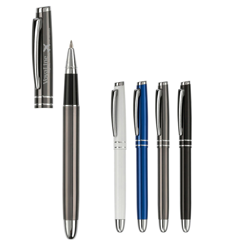 Product image Aluminium Rollerball mit 2 Ringen Werbeartikel