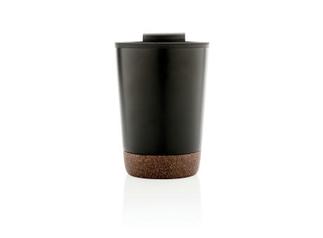 Product image GRS rPP Edelstahl-Kaffeebecher mit Kork bedrucken