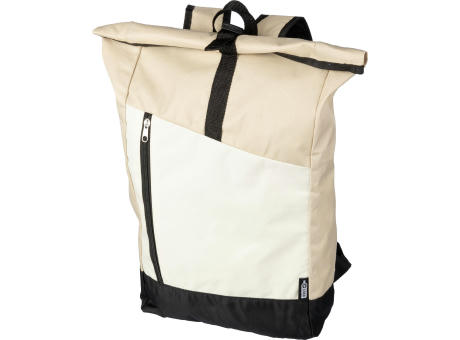 rPET (600D) Rolltop-Rucksack Marlene bedrucken