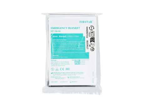 Notfall-Rettungsdecke 130 x 210 cm Werbeartikel