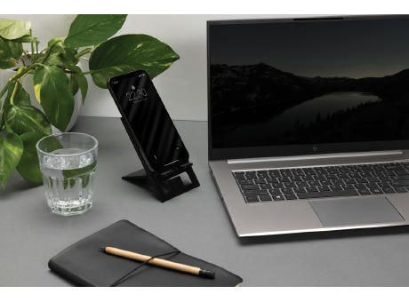 SnapStand faltbarer Telefonständer aus RCS recyceltem ABS Werbeartikel