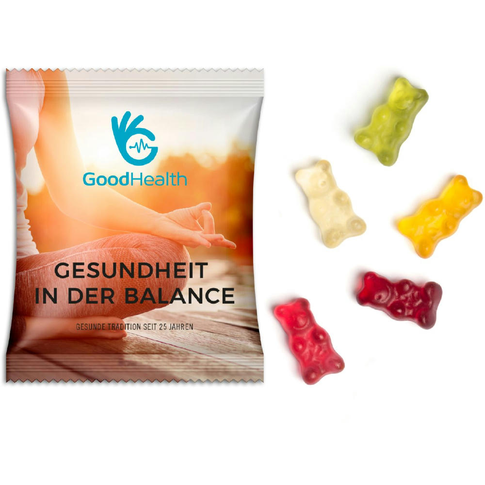 Gummibärchen vegan Werbeartikel