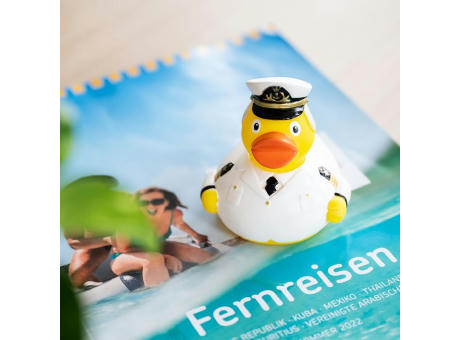 Quietsche-Ente Kapitän Werbeartikel