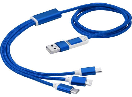 Versatile 5-in-1-Ladekabel bedrucken